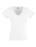 F271N Lady-Fit Valueweight V-neck T Fruit of the Loom
