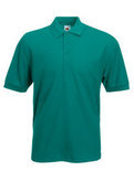 PAKKET >30 Poloshirts met (Bedrijfs) Logo Borduren! Heren Pique Poloshirts Fruit of the Loom 65/35