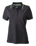 JN965 Dames Coldblack Polo JAMES & NICHOLSON