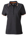 JN965 Dames Coldblack Polo JAMES & NICHOLSON