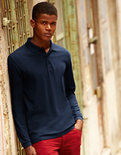 F541N Longsleeve Polo Fruit of the Loom