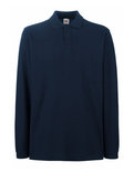 F541N Longsleeve Polo Fruit of the Loom