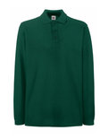 F541N Longsleeve Polo Fruit of the Loom