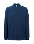 F541N Longsleeve Polo Fruit of the Loom