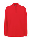 F541N Longsleeve Polo Fruit of the Loom