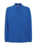 F541N Longsleeve Polo Fruit of the Loom