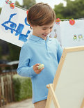 F504K Kids Polo Longsleeve Fruit of the Loom 65/35