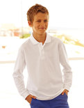 F504K Kids Polo Longsleeve Fruit of the Loom 65/35