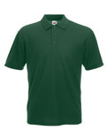 F502 Pique Polo Fruit of the Loom 65/35, goedkope mooie Poloshirts Logo Borduren