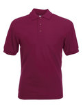 F502 Pique Polo Fruit of the Loom 65/35, goedkope mooie Poloshirts Logo Borduren