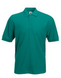 F502 Pique Polo Fruit of the Loom 65/35, goedkope mooie Poloshirts Logo Borduren