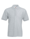 F502 Pique Polo Fruit of the Loom 65/35, goedkope mooie Poloshirts Logo Borduren