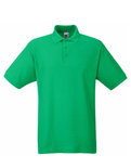 F502 Pique Polo Fruit of the Loom 65/35, goedkope mooie Poloshirts Logo Borduren