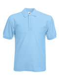 F502 Pique Polo Fruit of the Loom 65/35, goedkope mooie Poloshirts Logo Borduren