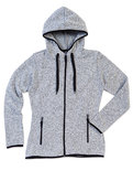 S5950 Womens Active Knit Fleece Jacket Stedman