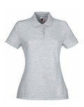 PAKKET>30 Poloshirts met (Bedrijfs) Logo Borduren! Dames Pique Polo Fruit of the Loom 65/35