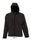 L848 Heren Hooded Softshell Jacks Replay