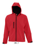 L848 Heren Hooded Softshell Jacks Replay