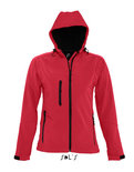 L849 Dames Hooded Softshell Jacks Replay