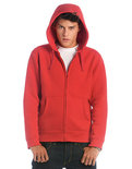 BCWM647 Hooded Full Zip Sweat/Heren B&C