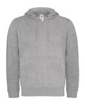 BCWM647 Hooded Full Zip Sweat/Heren B&C