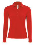 BCPW456 Polo Safran / Pure Longsleeve/ Women B&C