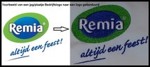 Borduurkaart van (Bedrijfs) Logo laten aanmaken