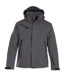Softshell Jas SKELETON Heren STAALGRIJS Printer Winterjas