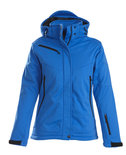 Softshell Jas SKELETON Dames OCEAANBLAUW Printer Winterjas