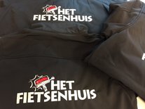 Softshell Jas TRIAL Heren ZWART Printer