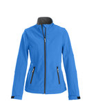 Softshell Jas TRIAL Dames OCEAANBLAUW Printer