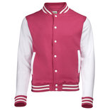 JH043 Varsity Jacket Just Hoods