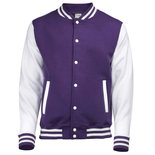 JH043 Varsity Jacket Just Hoods