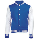 JH043 Varsity Jacket Just Hoods