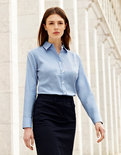 F700 Lady-Fit Oxford Shirt met lange mouwen Fruit of the Loom