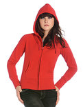 BCWW642 Hooded Full Zip/Dames B&C