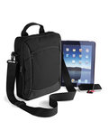 QD264 Executive Ipad Case Quadra met Logo of Tekst Borduren of geborduurde Badge 