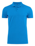 Surf Stretch Polo Heren OCEAANBLAUW Printer