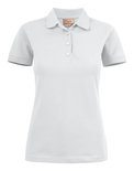 Surf Stretch Polo Dames WIT Printer