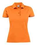 Surf Polo Dames ORANJE Printer