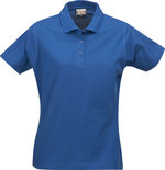 Surf Polo Dames OCEAANBLAUW Printer