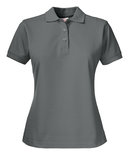 Surf PRO Polo Dames STAALGRIJS Printer