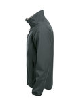 0209010 Softshell Jas Heren Pistol grijs merk Clique