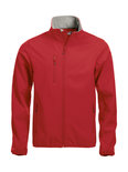 0209010 Softshell Jas Heren ROOD merk Clique