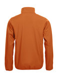 0209010 Softshell Jas Heren Diep oranje merk Clique