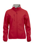 0209015 Dames Softshell Jas ROOD merk Clique