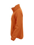 0209015 Dames Softshell Jas Diep oranje merk Clique