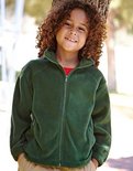 F800K Kids Fleece Jacket Fruit of the Loom