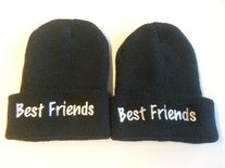 C733 Knitted Hat, mutsen en beanies met Logo of Tekst Borduren