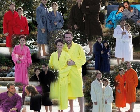 KERSTGESCHENK AANBIEDING 2021LUXE 6-delige SET Badjas met handdoeken, alles met persoonlijke Naam geborduurd!
